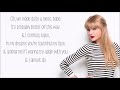 I Almost Do - Taylor Swift (Lyrics)