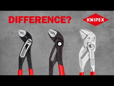 Knipex Alligator vs Cobra vs Pliers Wrench