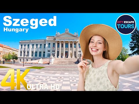 Szeged  Beautiful City Hungary 🇭🇺 Tour (4k UHD 60fps)