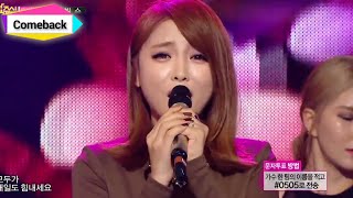 [Comeback Stage] Hong Jin Young - Cheer up, 홍진영 - 산다는 건, Show Music core 20141101