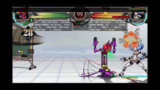 Robo fortune missile loops corner combo with annie dp assist - Skullgirls 2nd Encore