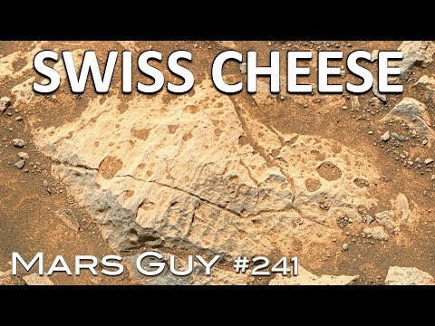 Mars holey rocks origin story