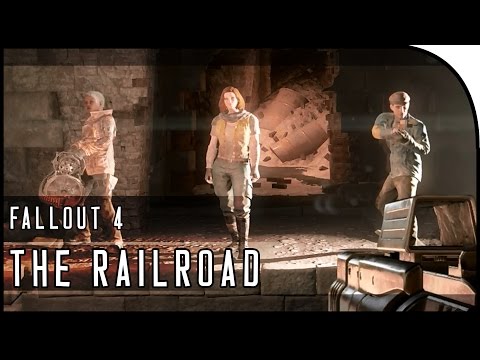 Fallout 4 Gameplay Walkthrough Part 29 – “THE RAILROAD, DEATHCLAW!!!”