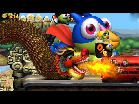 Zombie Tsunami max Level 197 - Dragon perform the missions