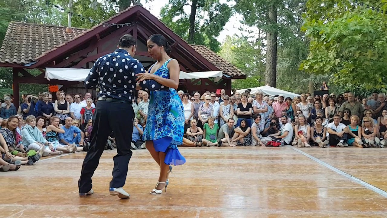 Roque Castellano & Giselle Gatica-Luján ❤ tango - Orchestre : Uhart - Cecchi @ Tarbes en Tango 2018