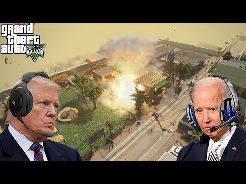 US Presidents Bomb Middle East In GTA 5