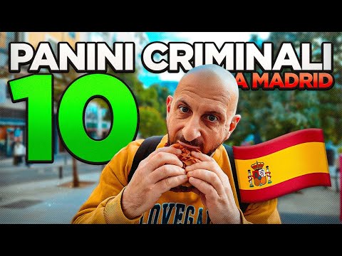Ten Criminal Sandwiches in Madrid