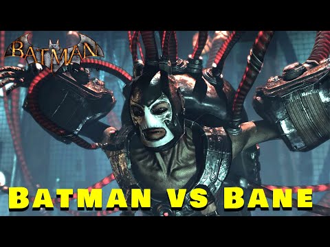 Batman vs Monster Bane | Batman Arkham Asylum Boss Fight With Bane