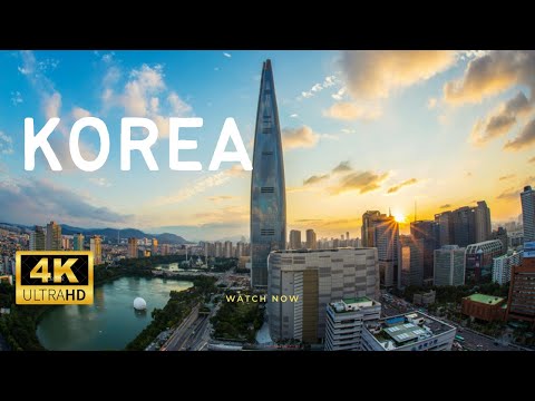 4K KOREA AMAZING - Horizon View bath with Beautiful nature - 4k VideoHD