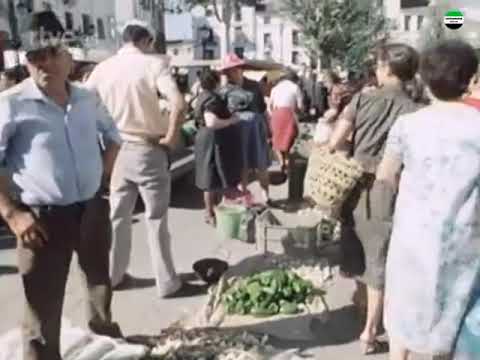 El Mercado, Plaza Mayor de Plasencia año 1978/Extremadura