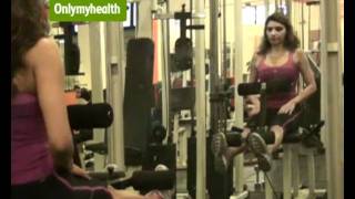 Leg Extension Exercise for Women Video | Tone Muscles with Leg Extensions