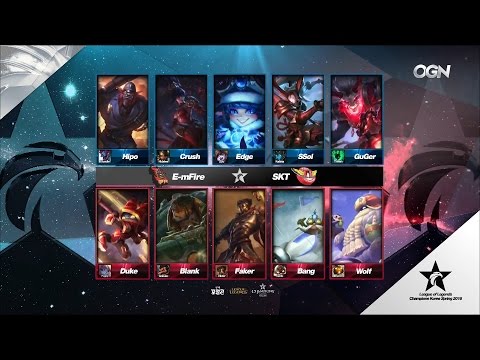 SKT vs EMF Game 2 Highlights - SK TELECOM T1 vs E-MFIRE - LCK Week 3 - SPRING 2016