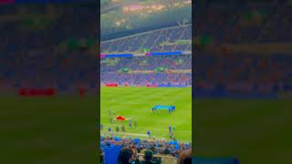 サッカー日本代表入場シーン