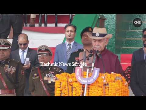 The entire nation acknowledges the commitment of Jammu and Kashmir Police in safeguarding peace and security.  Their service, without breaks or holidays, reflects true dedication to duty and the spirit of sacrifice that defines our forces: LG Manoj Sinha