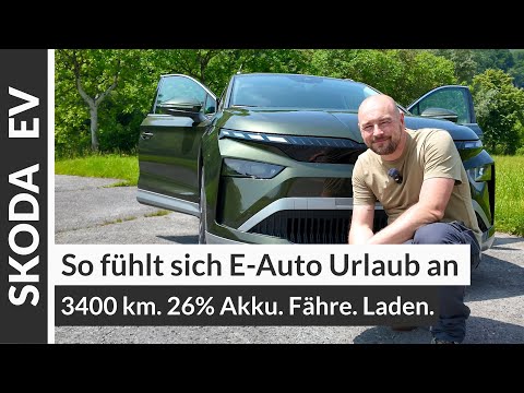 Wie entspannt sind Reisen im E-Auto wirklich? 3400 km im Škoda ENYAQ 85x nach Norwegen und zurück