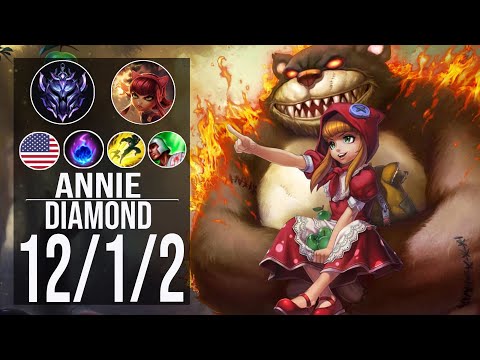 [ Annie Bot ] Annie vs Quinn Mid - NA Diamond I Patch 10.18 - Annie Gameplay