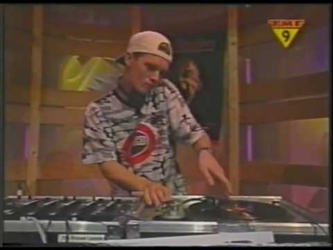 dj chosen few at the TMF Studio 19-9-1996