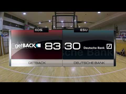 GetBack vs Deutsche Bank - IV kolejka - Warszawa - Koszykarska Liga Biznesu
