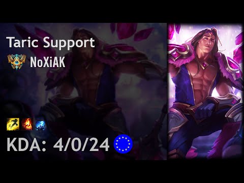 Taric Support vs Soraka - NoXiAK - EUW Challenger Patch 6.17