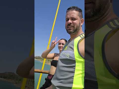 Corredão no largo de cidade acidental Goiás #cidadeocidental #corrida #filha