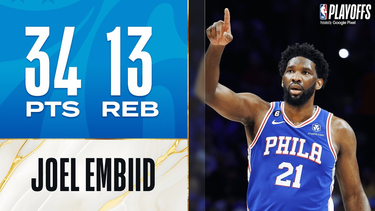 Joel Embiid Drops HUGE DOUBLE-DOUBLE In 76ers Game 4 W! | May 7, 2023