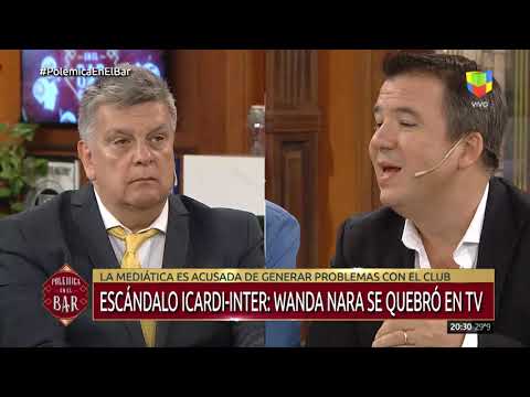 Escándalo icardi-Inter: Wanda Nara se quebró en TV
