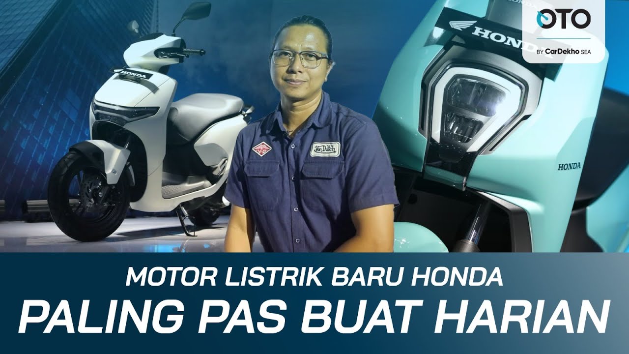 ICON e: & CUV e: PILIHAN BARU SKUTER LISTRIK DI INDONESIA