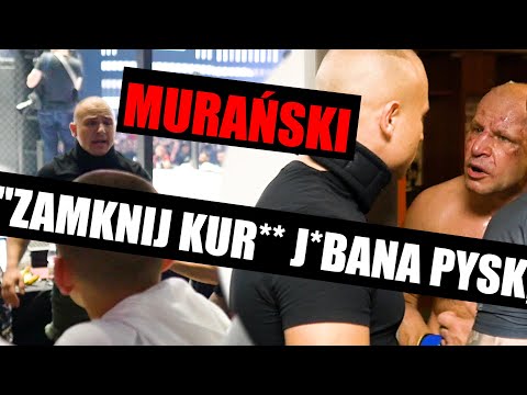 Mateusz Murański denerwuje się podczas walki MURAŃSKI -TAŃCULA na FAME MMA 12