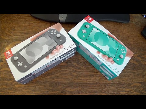 How to Set Up a Nintendo Switch Lite - Unboxing