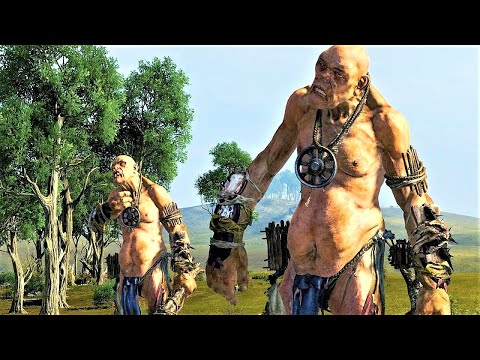 60 Giants Vs Lord Of Chaos - BATTLE SIMULATOR | Total War Warhammer 2