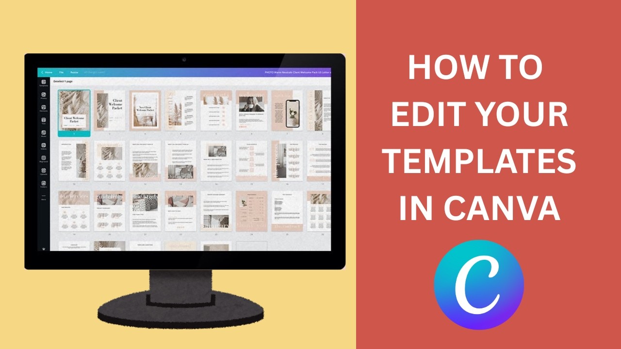 Edit Canva Templates Like a Pro | Canva Template Tutorial