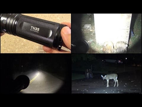 Thrunite TN35 Flashlight - 2750 Lumens Search Light Video