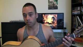 Tupac 2pac - Me and My Girlfriend (Bonnie and Clyde) Jay Z Beyonce - Guitar Lesson (Esteban Dias)