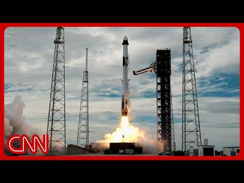 Live: NASA launches crew to space station