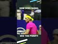 Just Rafa Nadal Things on Clay ?