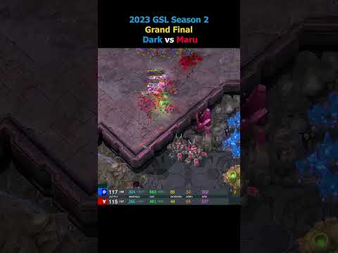 Dark vs Maru GSL 2023 Season 2 Grand Final Highlight 4 #shorts #starcraft #starcraft2 #GSL