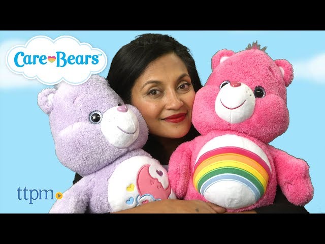 Vídeo relacionado con Care Bears 22066 24 Inch Jumbo Plush Cheer Bear, Collectable Cute Plush Toy, Giant Teddy Bear, Cuddly Toys for Children, Soft Toys for Girls and Boys, Big Teddy Suitable for Girls and Boys 4 Years +
