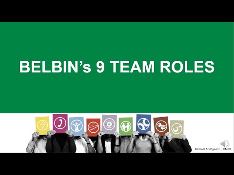 Belbin Team Roles - a short introduction