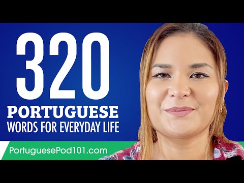 320 Portuguese Words for Everyday Life - Basic Vocabulary #16