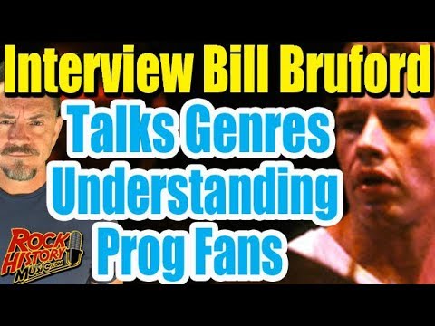 Bill Bruford Talks Genres & Understanding Prog Musicians/Fans