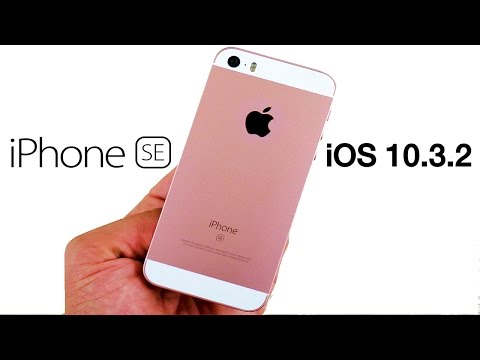 iPhone SE iOS 10.3.2 Review!