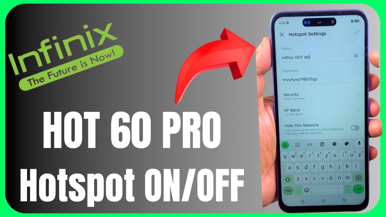 📶 Infinix Hot 60i Hotspot ON/OFF 😱📱 | Easy Internet Sharing Guide