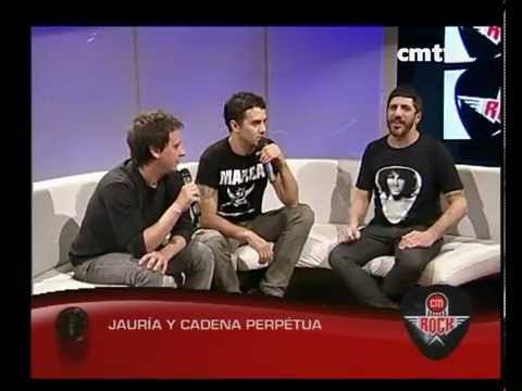 Cadena Perpetua video Jaura y Cadena Perpetua - Nota - CM Rock - Ago 2014 