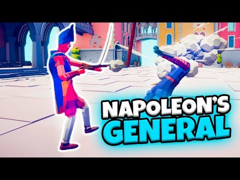 NAPOLEON FACTION GENERAL 1 VS 1 EVERY UNIT | TABS MODDED GAMEPLAY