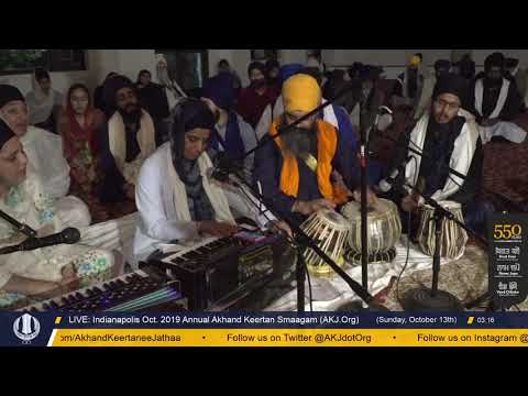 029 Indianapolis Oct. 2019 Raensabaayee Keertan - B. Baljinder Kaur Jee Texas