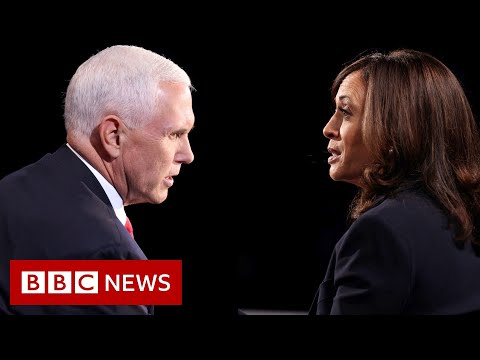 2020年副總統辯論。哈里斯和彭斯在猶他州辯論中發生衝突 - BBC News (VP debate 2020: Harris and Pence clash at Utah debate - BBC News)