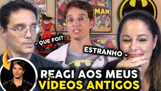 QUE VERGONHA! REAGI AOS MEUS VÍDEOS ANTIGOS COM A ANDREZA