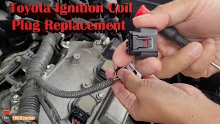 Toyota Ignition Coil 4 Pin Plug Connector Replacement Easy Repair