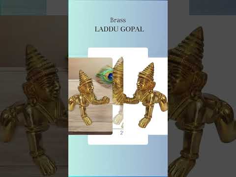 Brass Laddu Gopal Statue, Temple