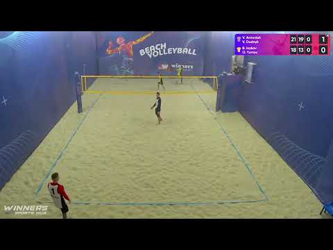 22:10 V. Antoniuk / V. Dudnyk - B. Isakov / O. Yurtov 09.02.2023 | Winners Beach Volleyball